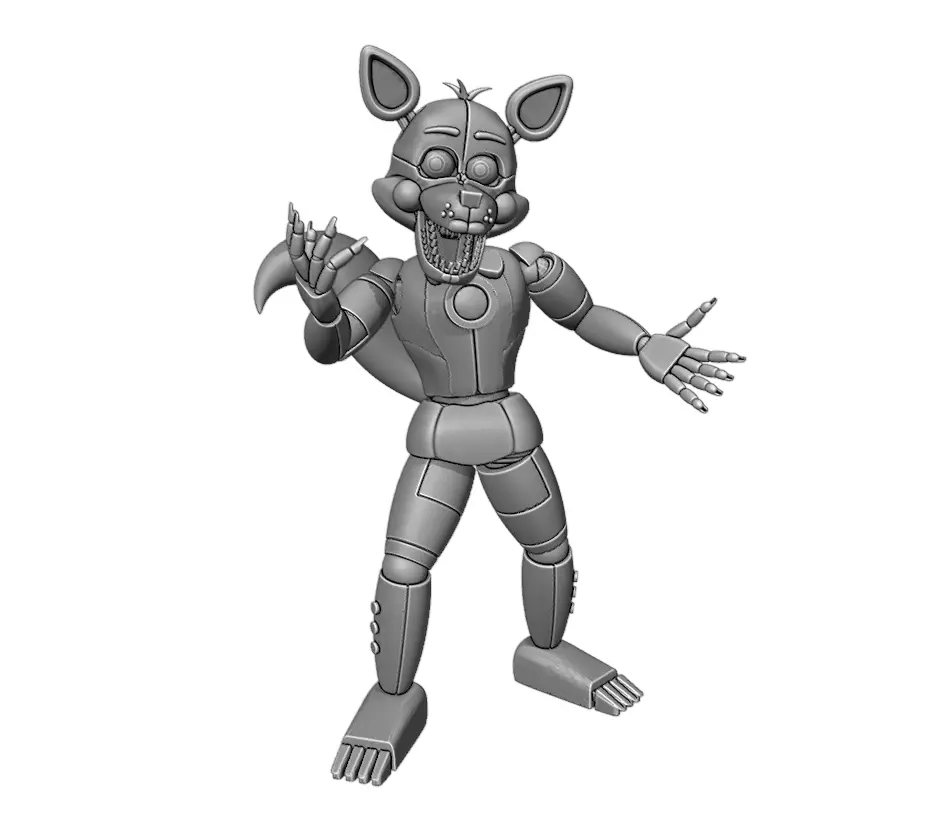 Funtime Foxy 3D print model_0