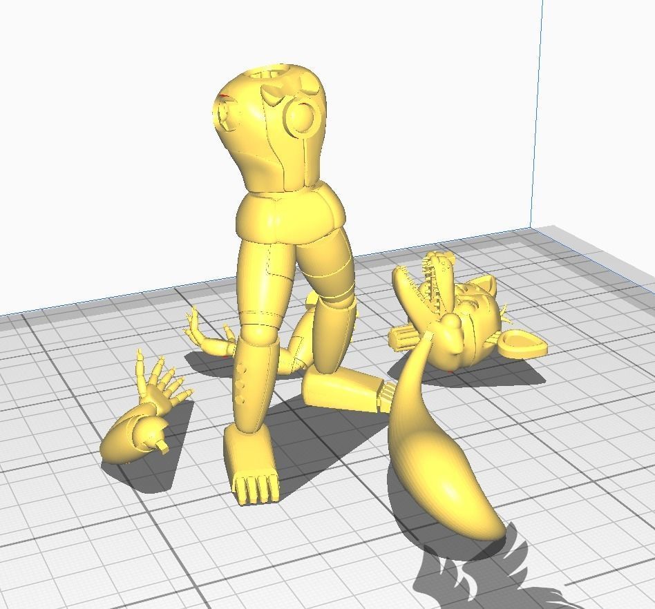 Funtime Foxy 3D print model_6