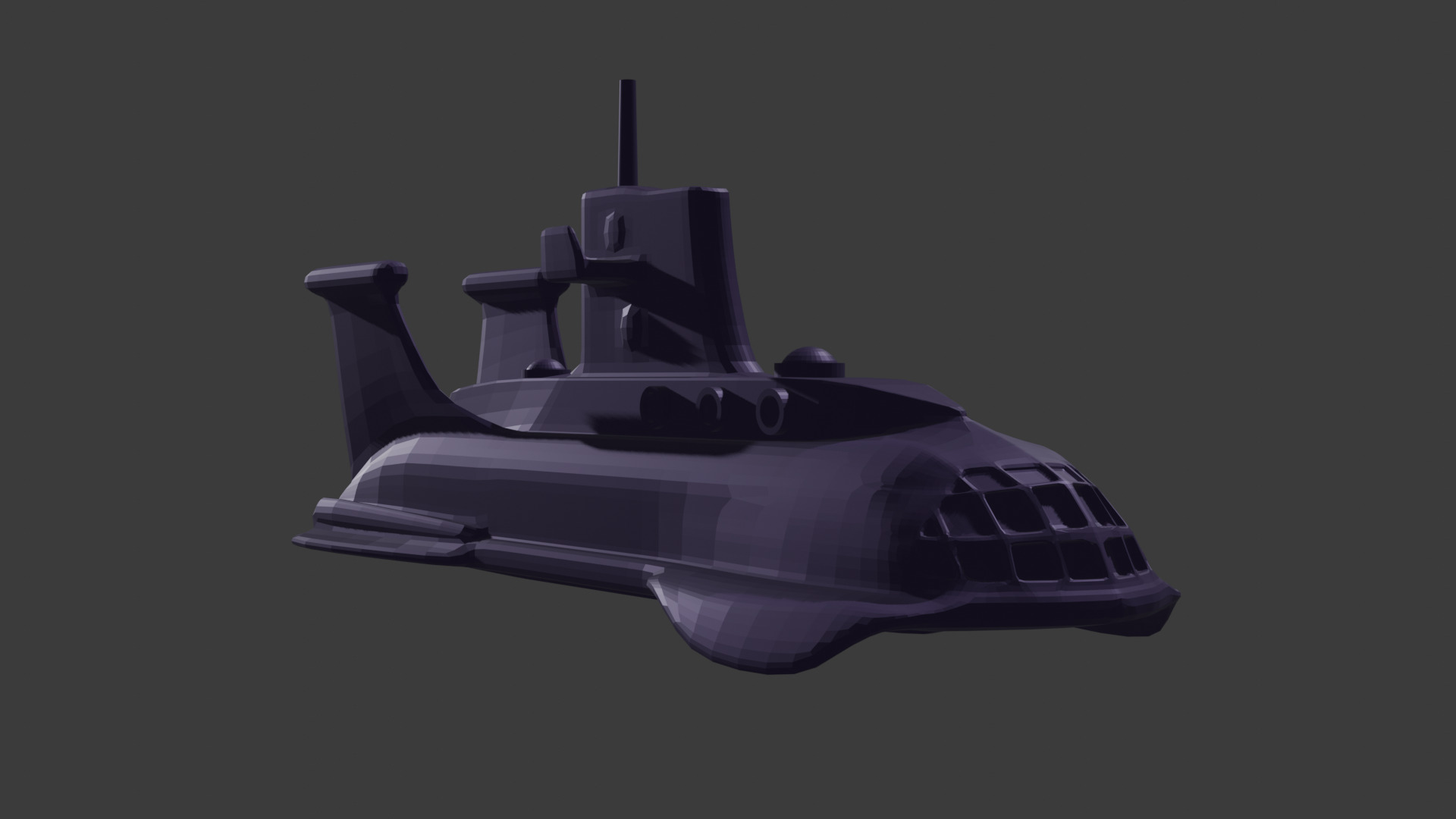 Submarine Toy 3D print model_4
