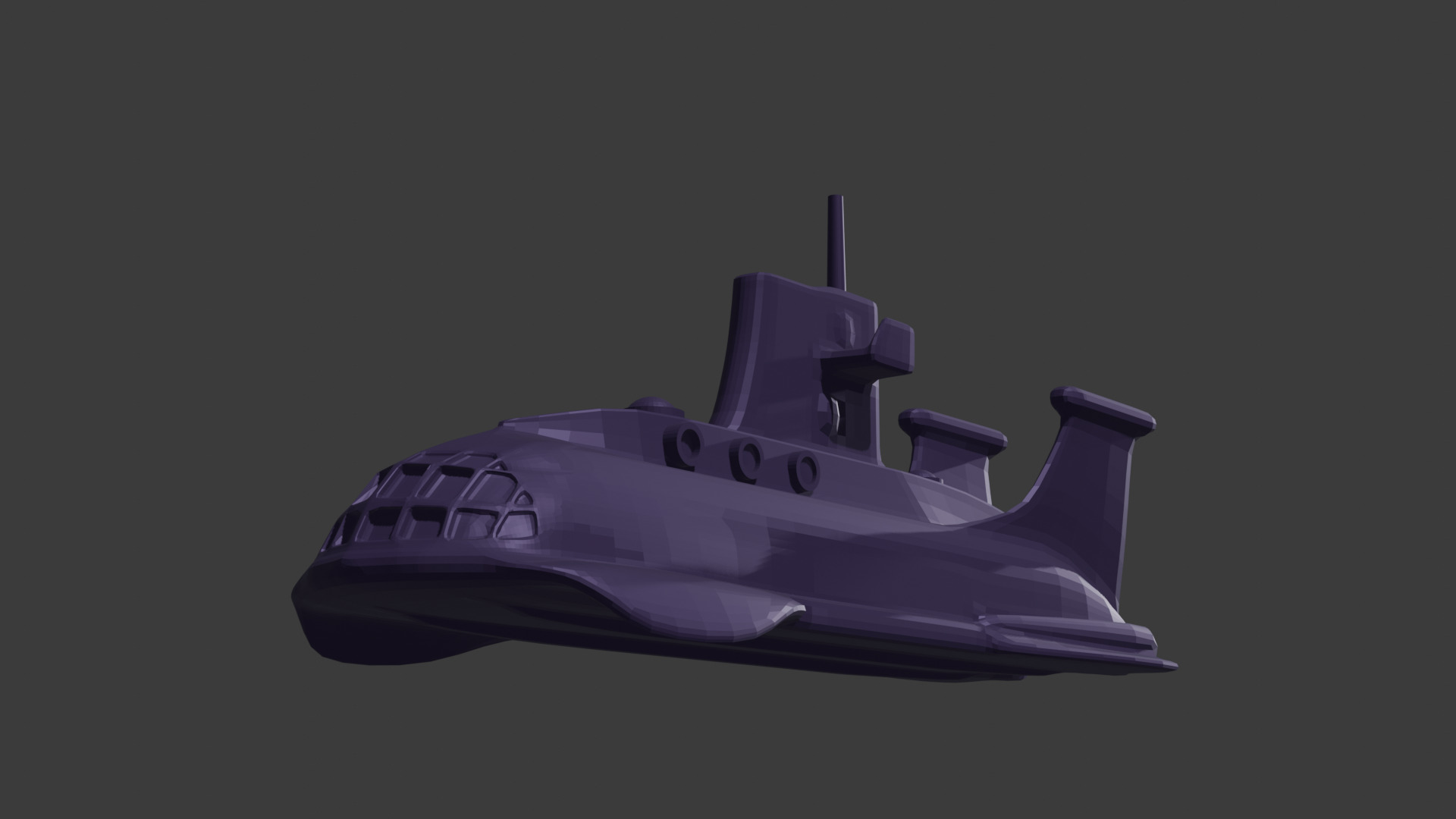 Submarine Toy 3D print model_7
