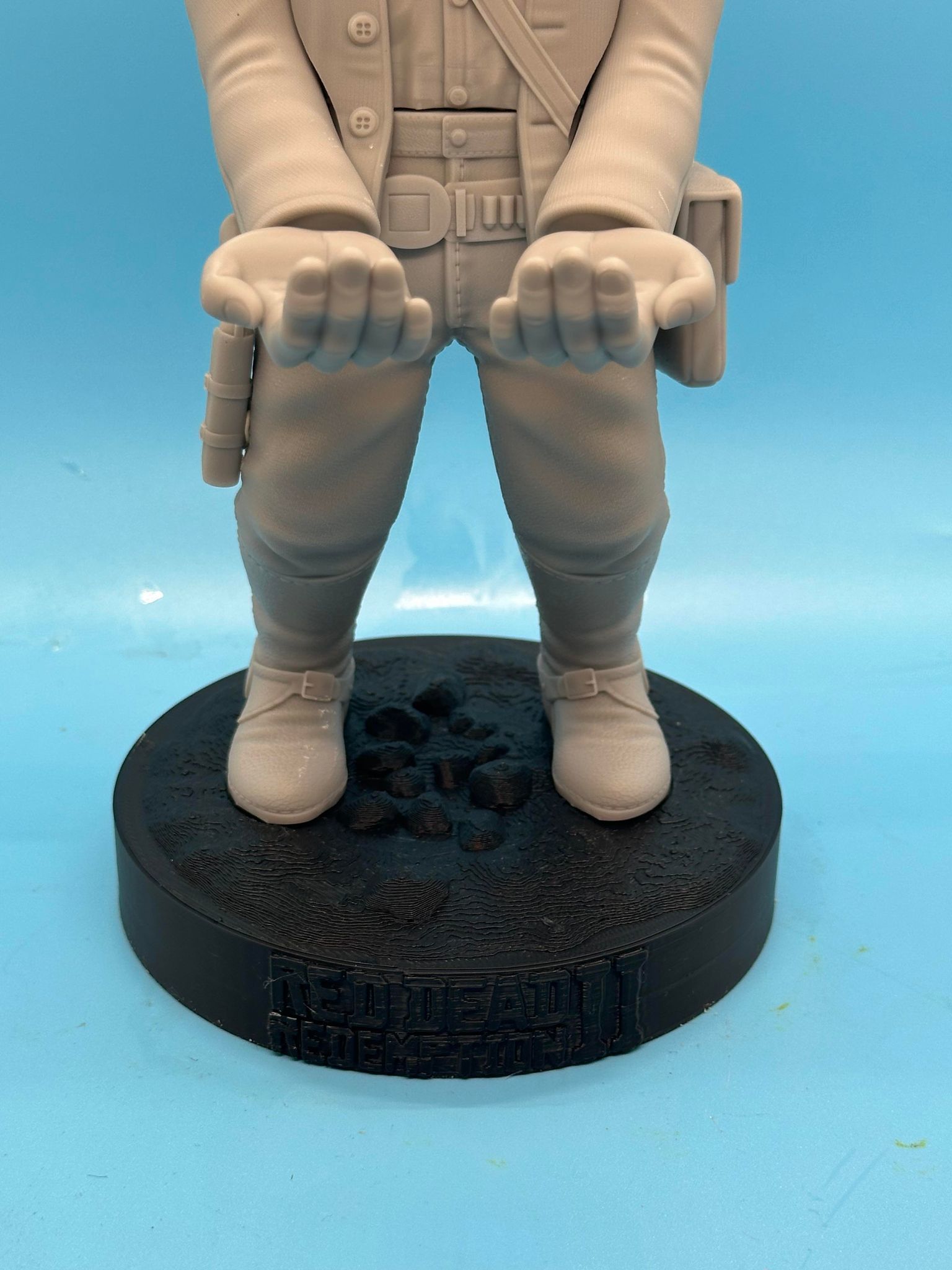 Arthur Red Dead Redemption joystick holder 3D print model_7