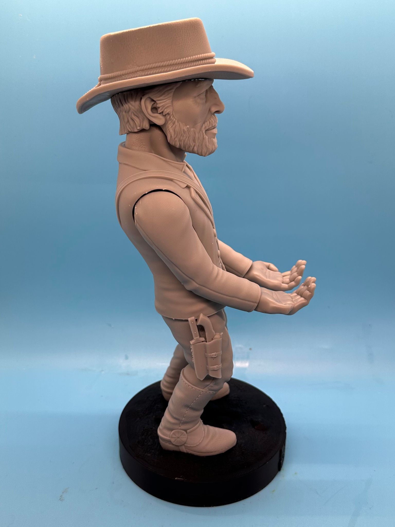 Arthur Red Dead Redemption joystick holder 3D print model_2