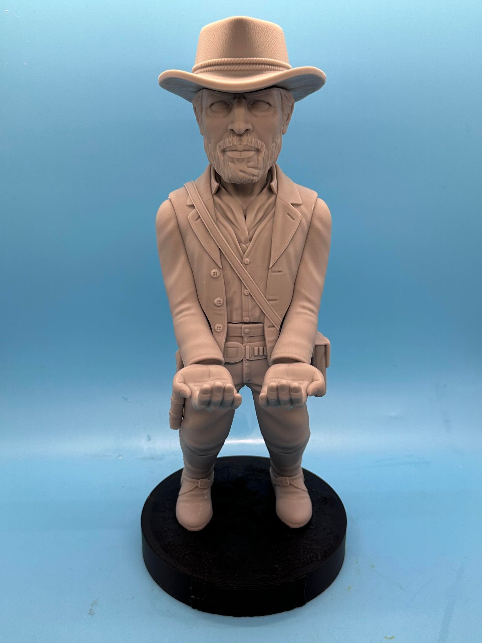 Arthur Red Dead Redemption joystick holder 3D print model_1