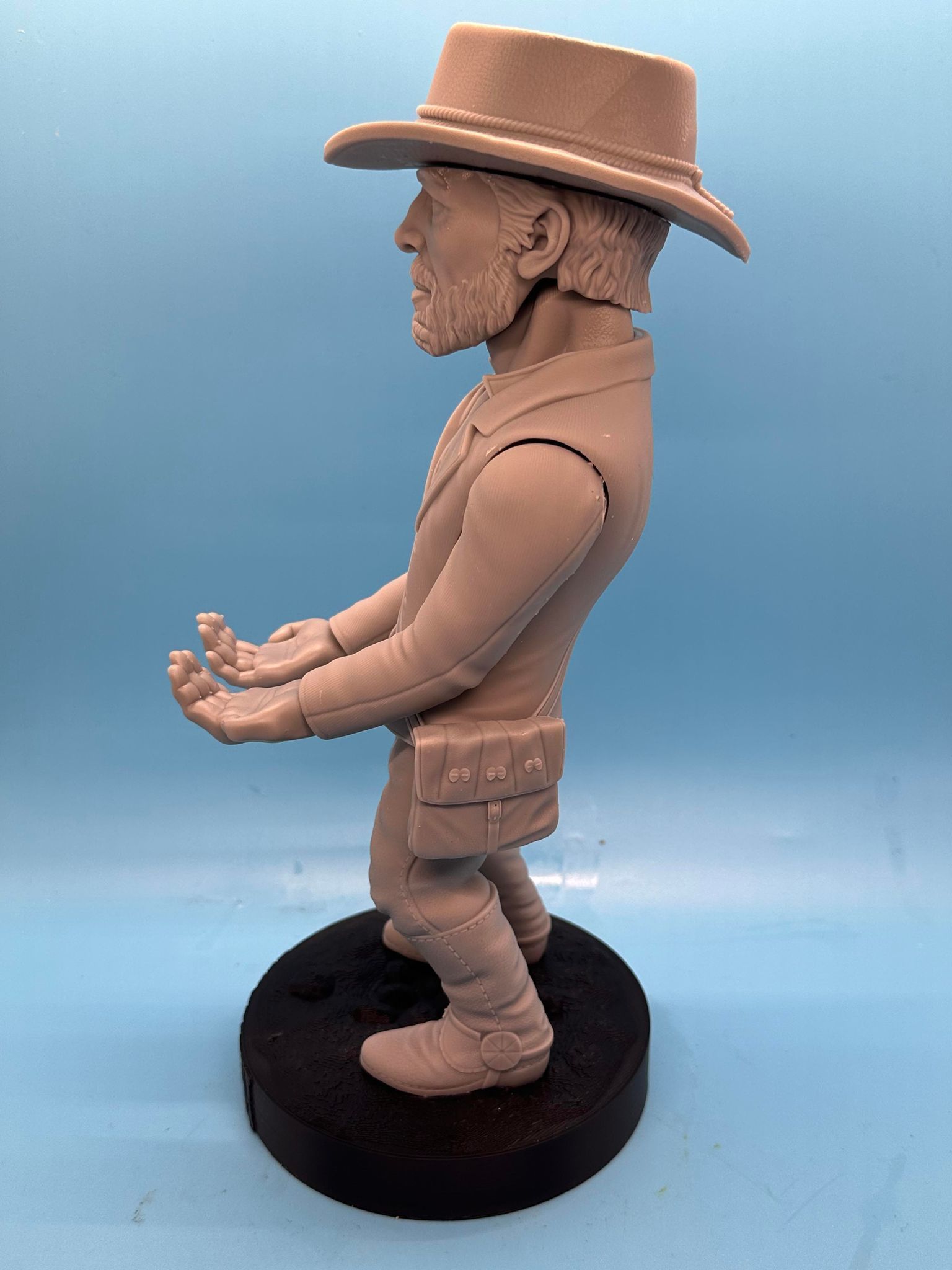 Arthur Red Dead Redemption joystick holder 3D print model_3
