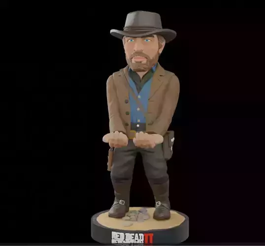 Arthur Red Dead Redemption joystick holder