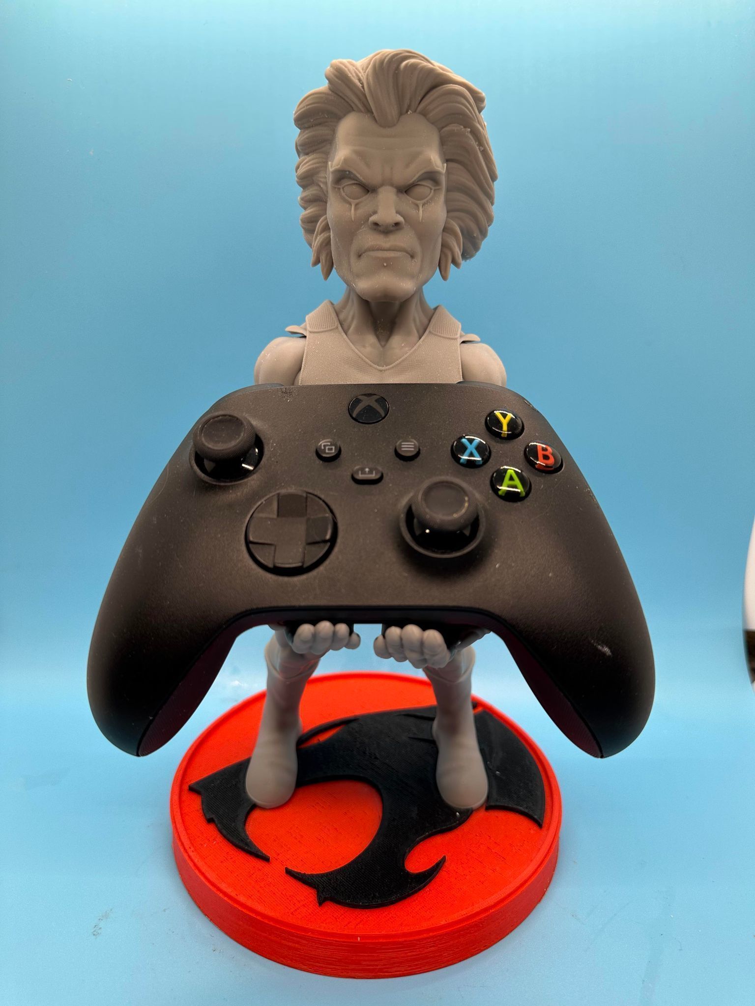 Lion Thundercats joystick holder 3D print model_4