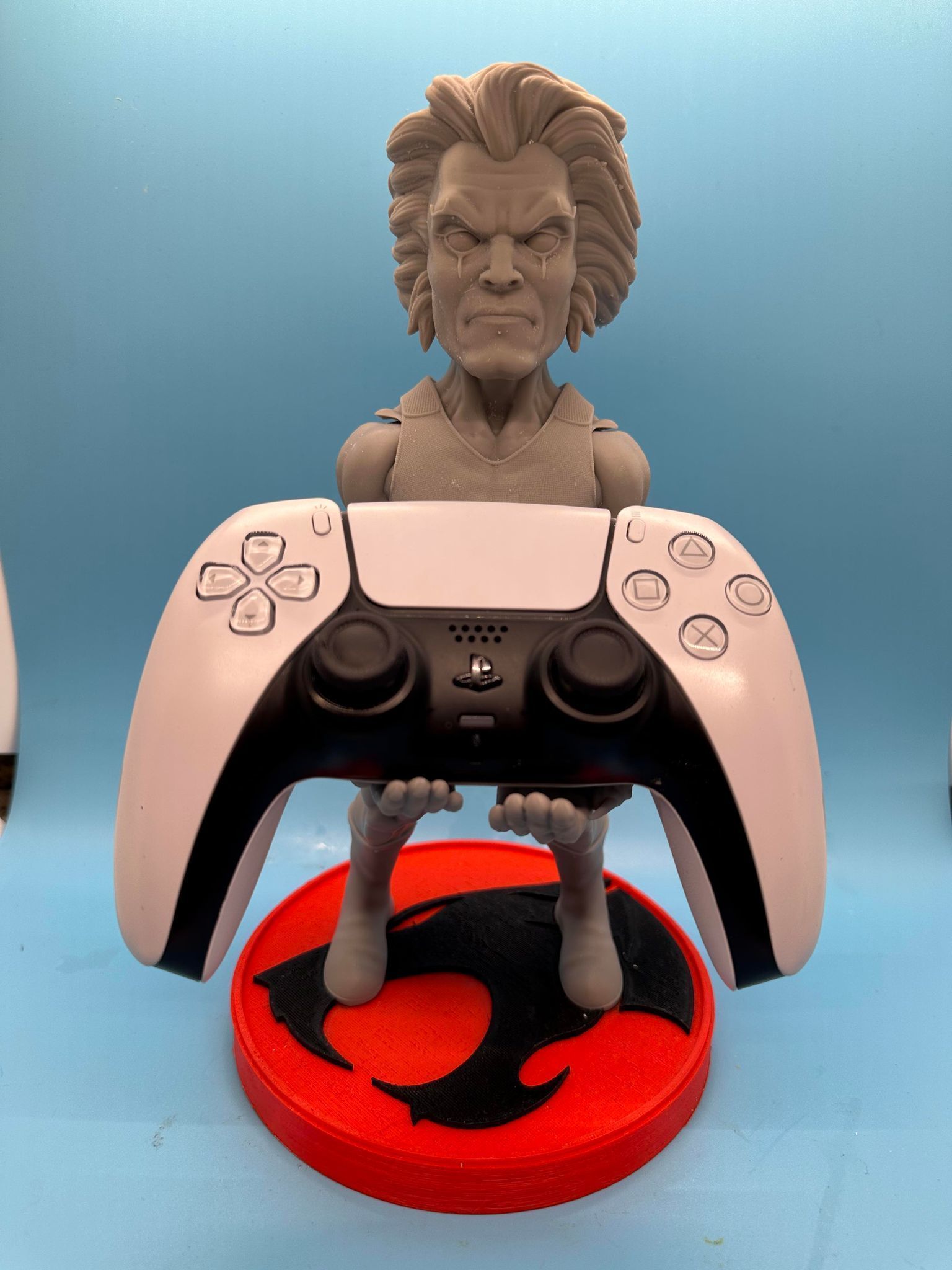Lion Thundercats joystick holder 3D print model_2