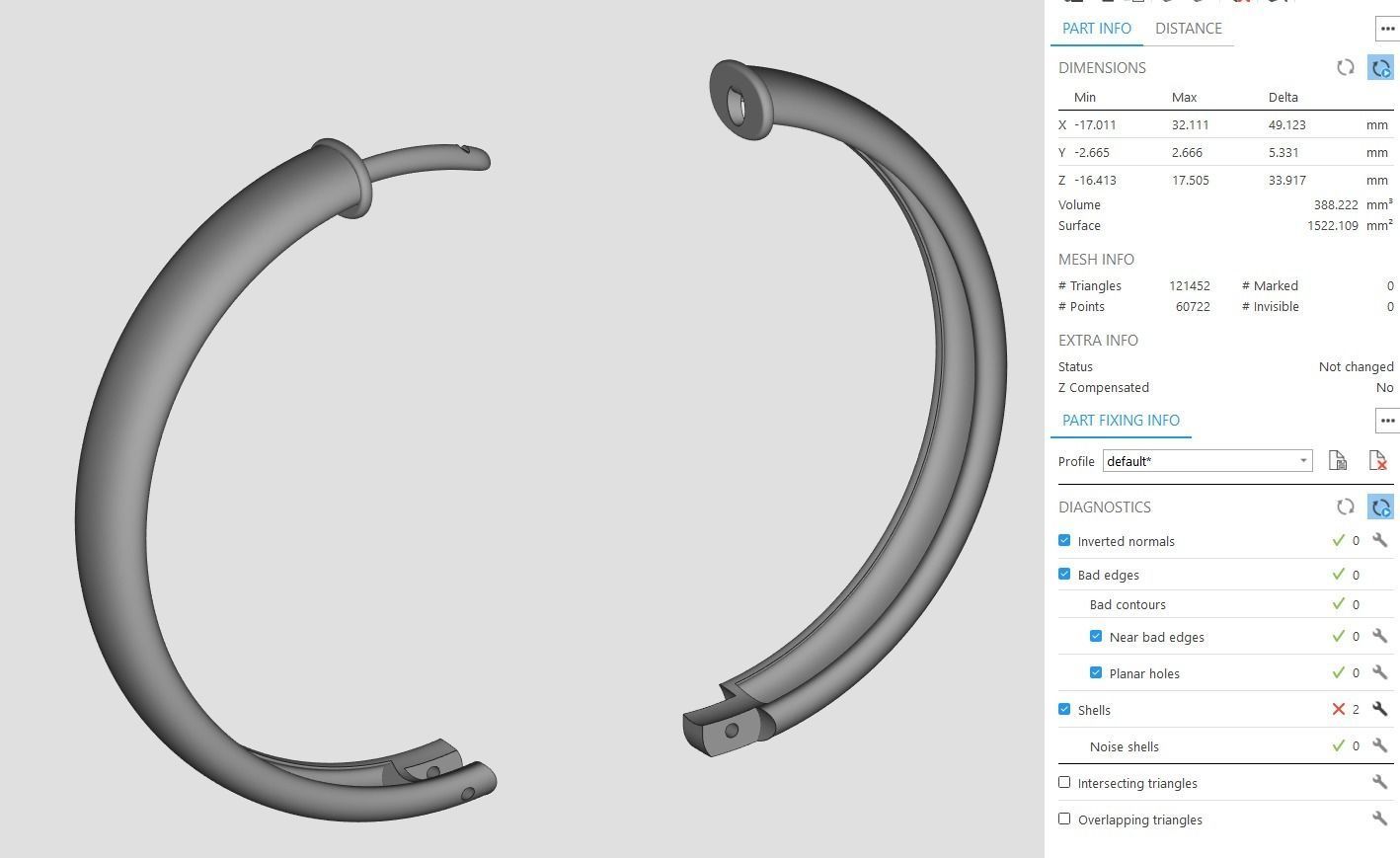 Hoop Earrings 5mm width 5 sizes 3D print model_21