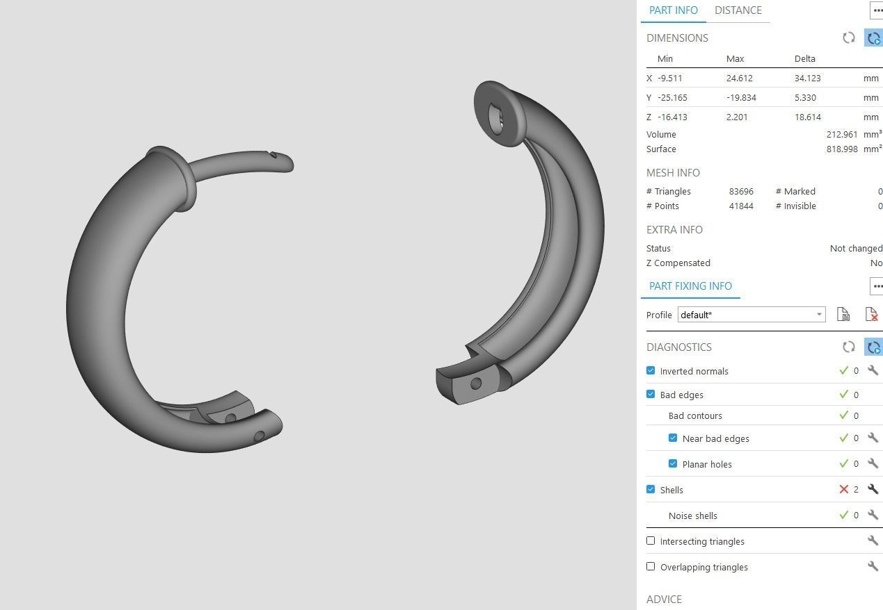 Hoop Earrings 5mm width 5 sizes 3D print model_18