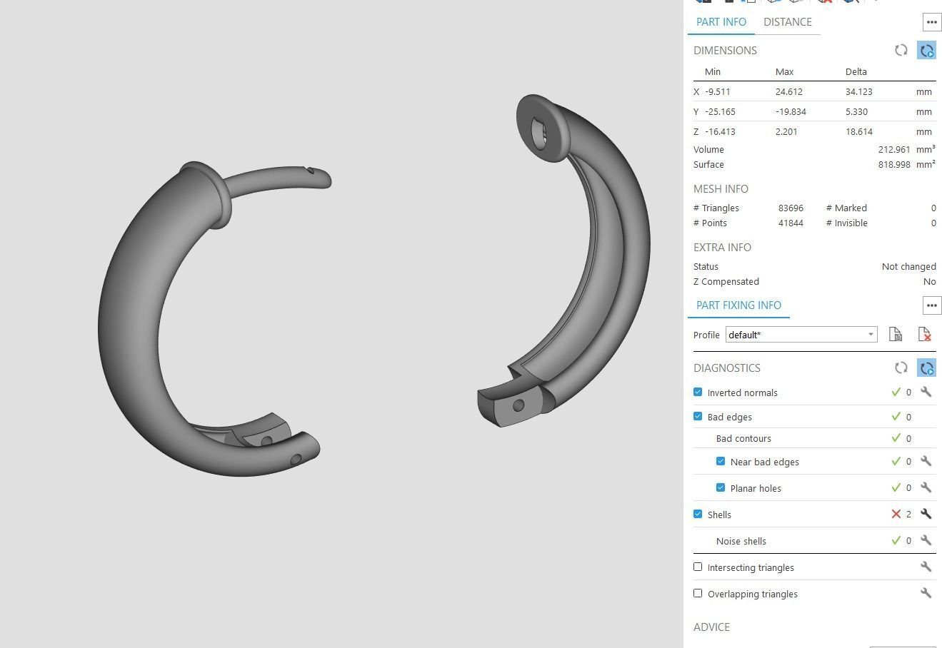 Hoop Earrings 5mm width 5 sizes 3D print model_17