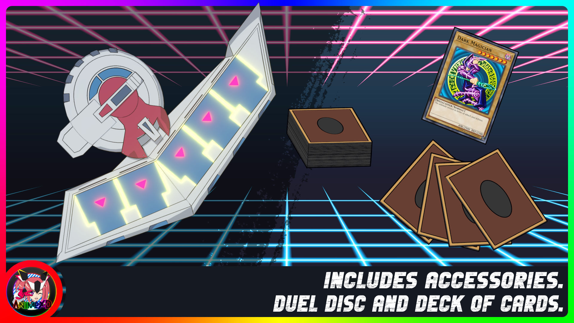 Yami Yugi - Yu Gi Oh - 3D Model Blender 3D model_11