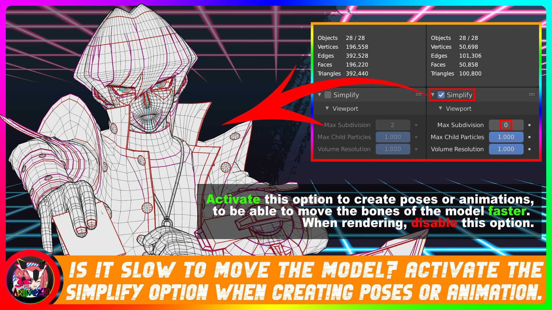 Seto Kaiba - Yu Gi Oh - 3D Model Blender 3D model_8