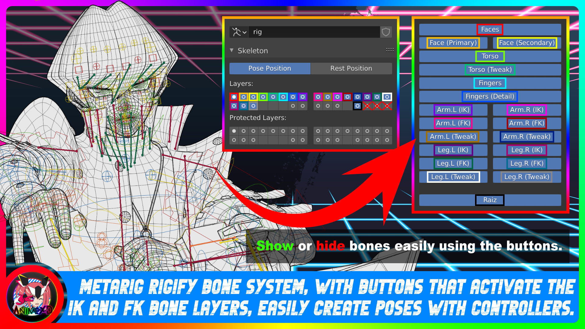 Seto Kaiba - Yu Gi Oh - 3D Model Blender 3D model_10