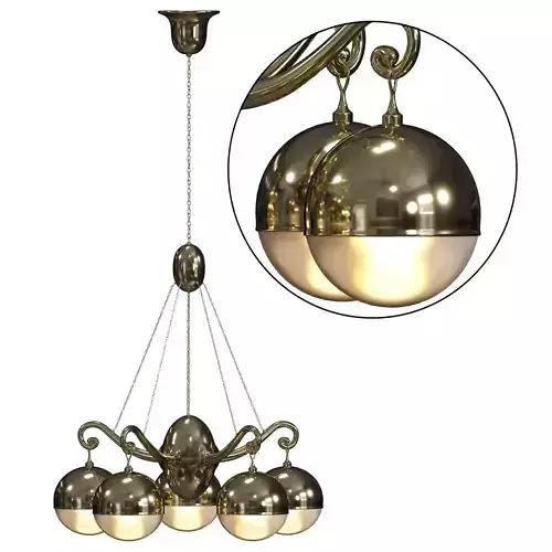 WOKA Chandelier  5-arms M 2898
