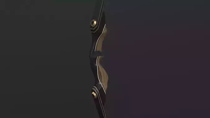 Recurve Bow 3D model