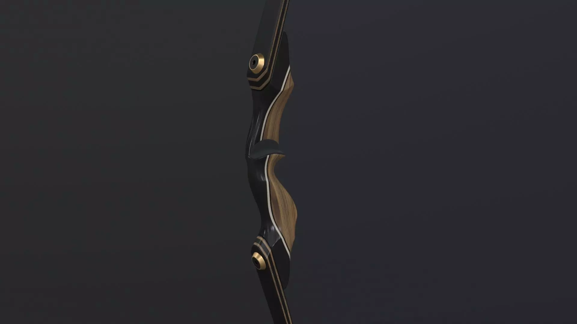 Recurve Bow 3D model