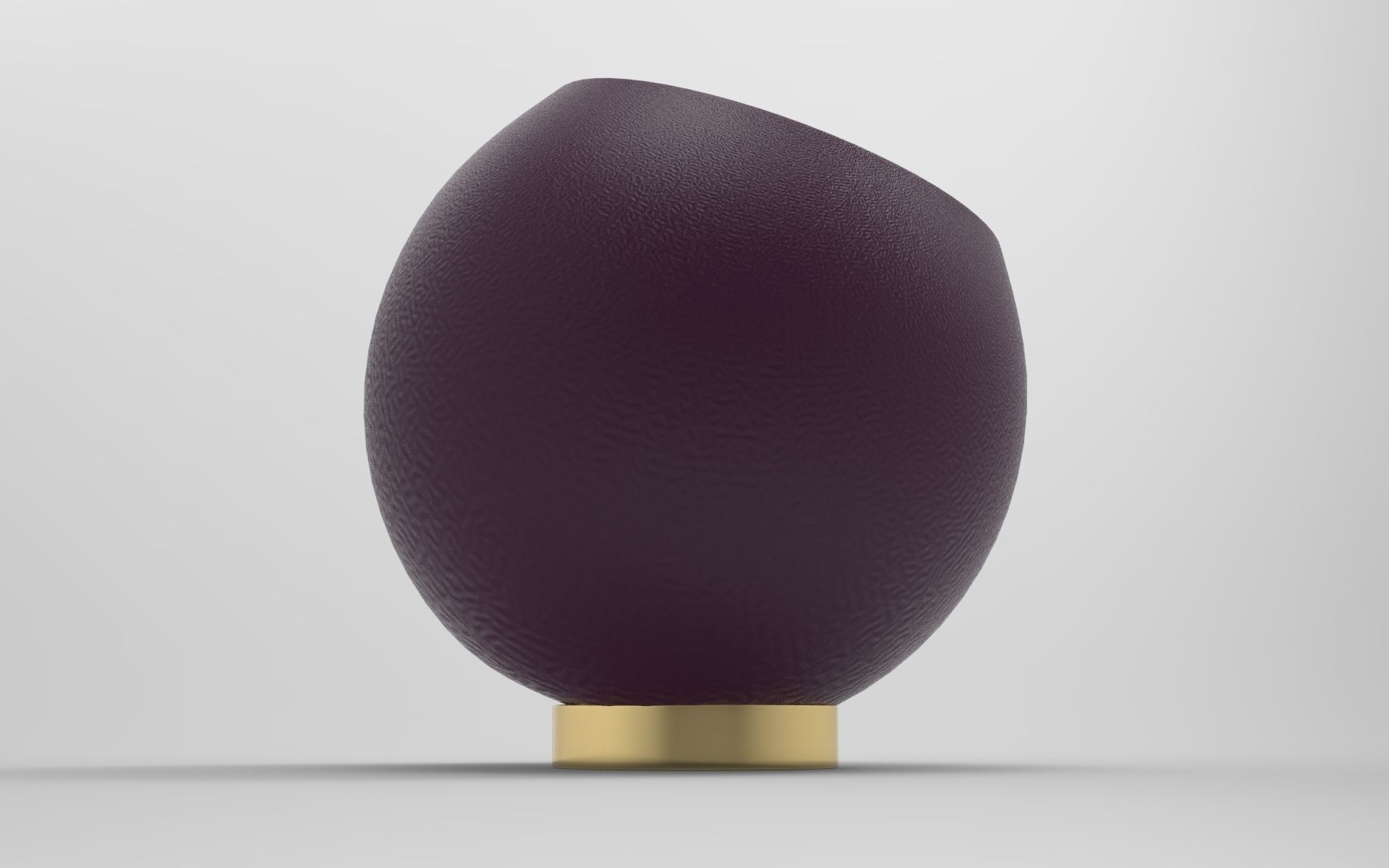 Sral Flower Pot Low-poly 3D model_2