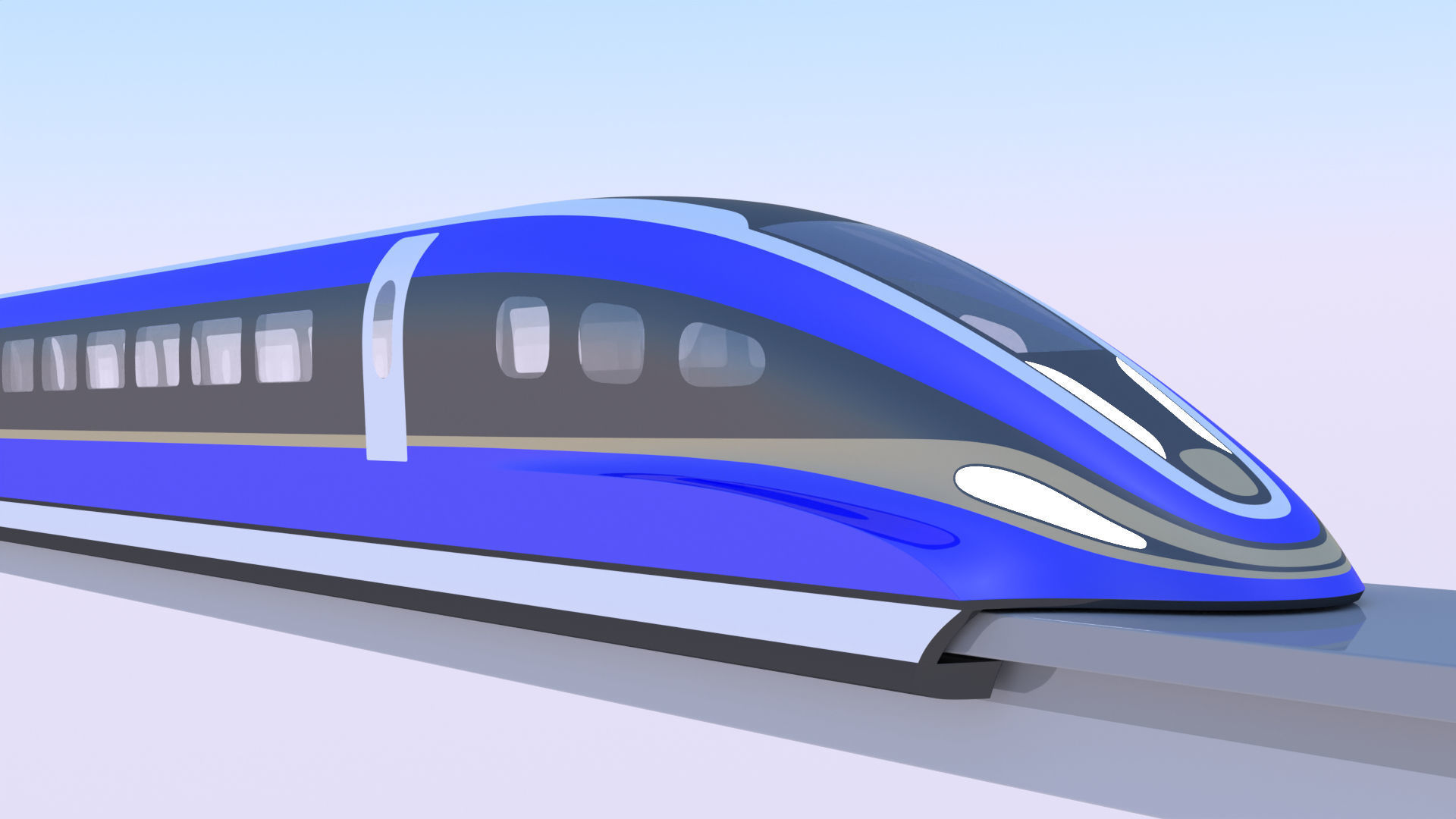 Elevated and maglev trains collection _11