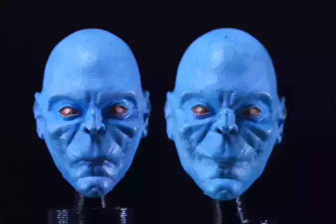 Mortal Kombat Kollector head sculpt for action figure 3D print model