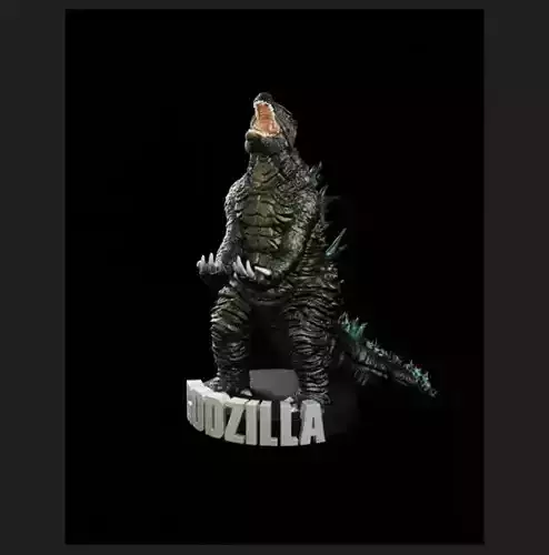 Godzilla joystick holder 
