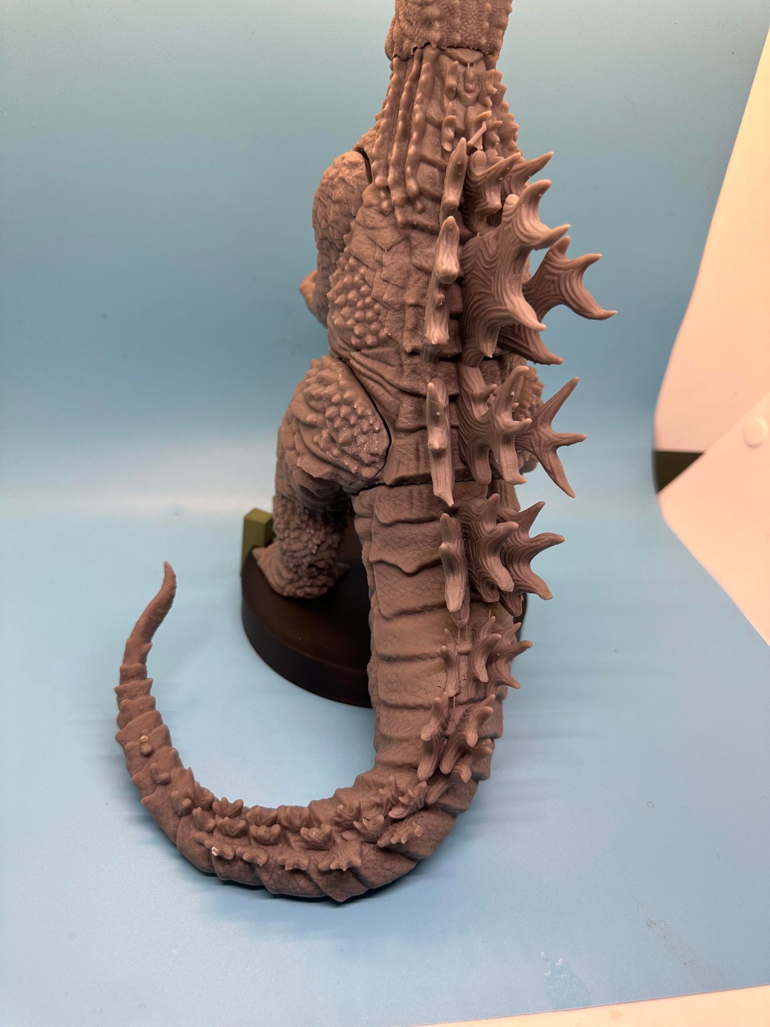 Godzilla joystick holder  3D print model_5