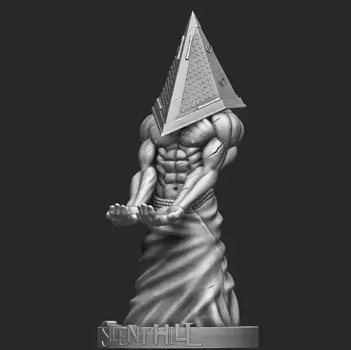 Pyramid head sillent hill joystick holder 3D print model