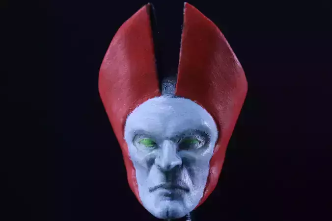 Mortal Kombat 4 Shinnok head sculpt for action figure 3D print model