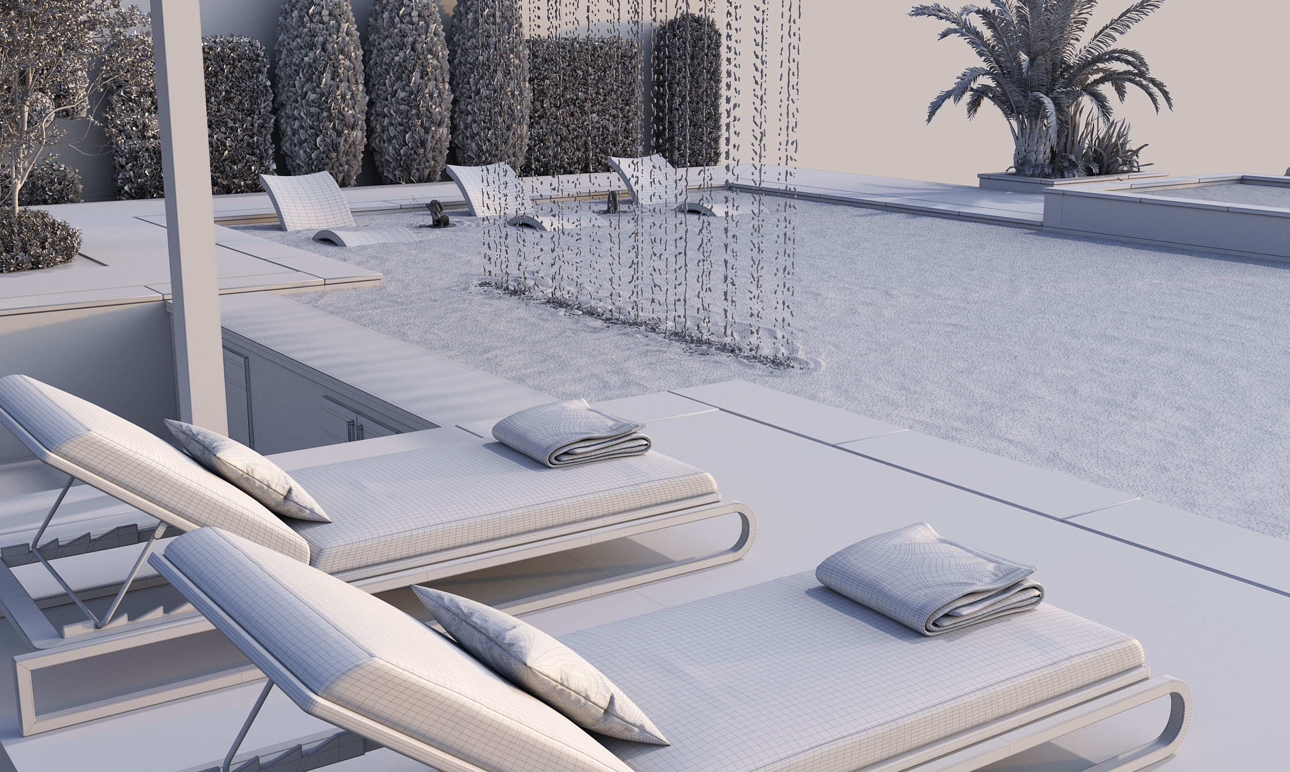 Swimming Pool 11 3D model_25