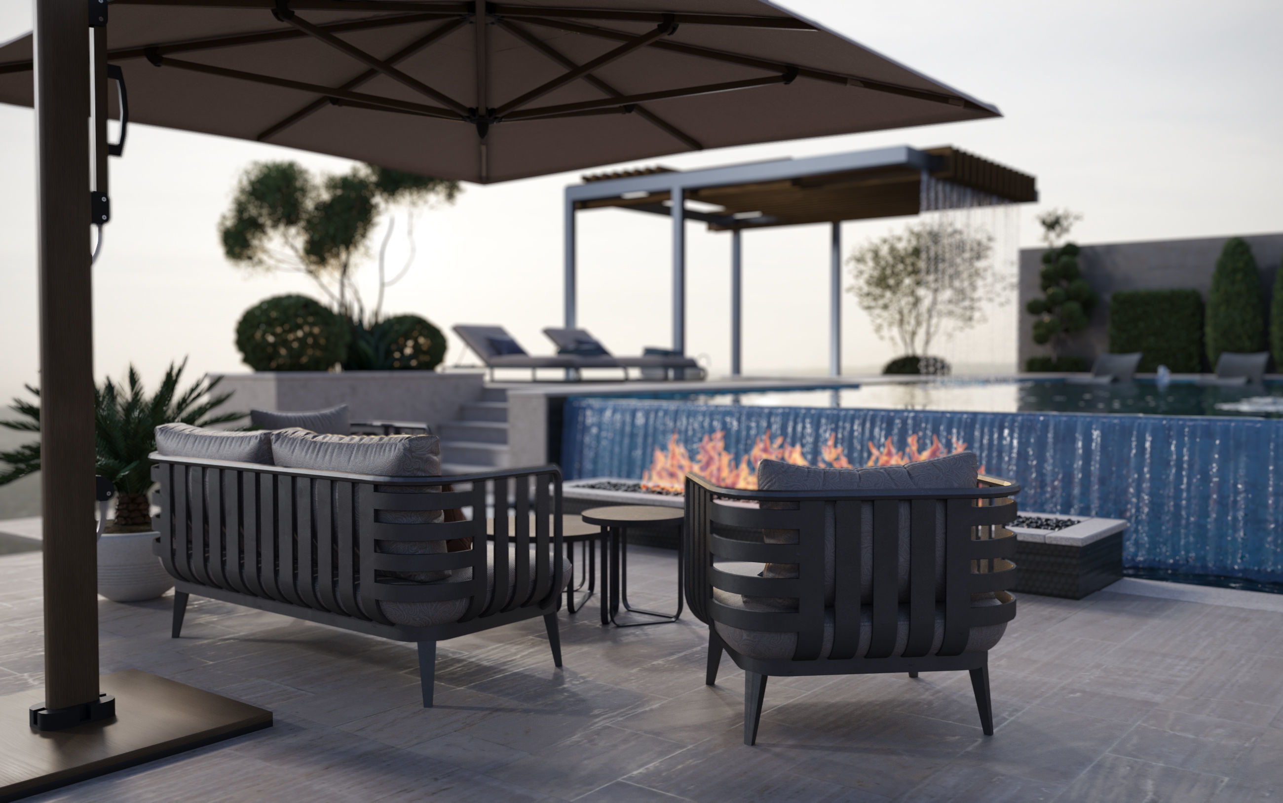 Swimming Pool 11 3D model_8