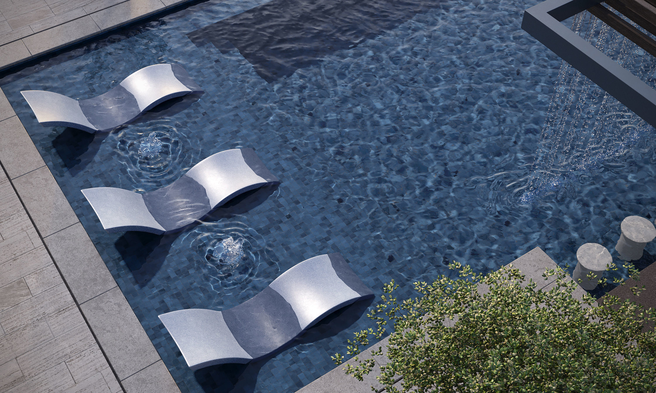 Swimming Pool 11 3D model_15