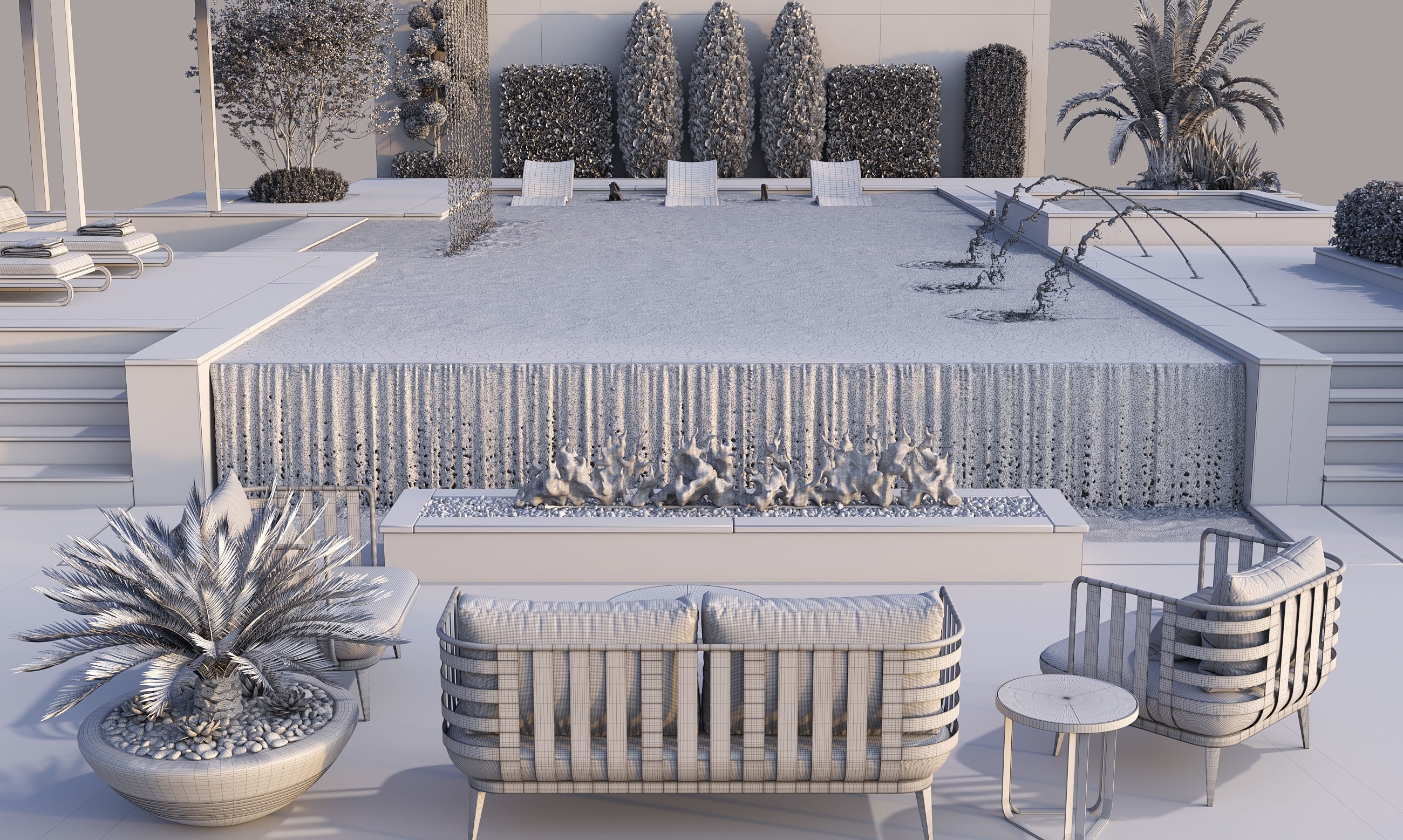 Swimming Pool 11 3D model_24