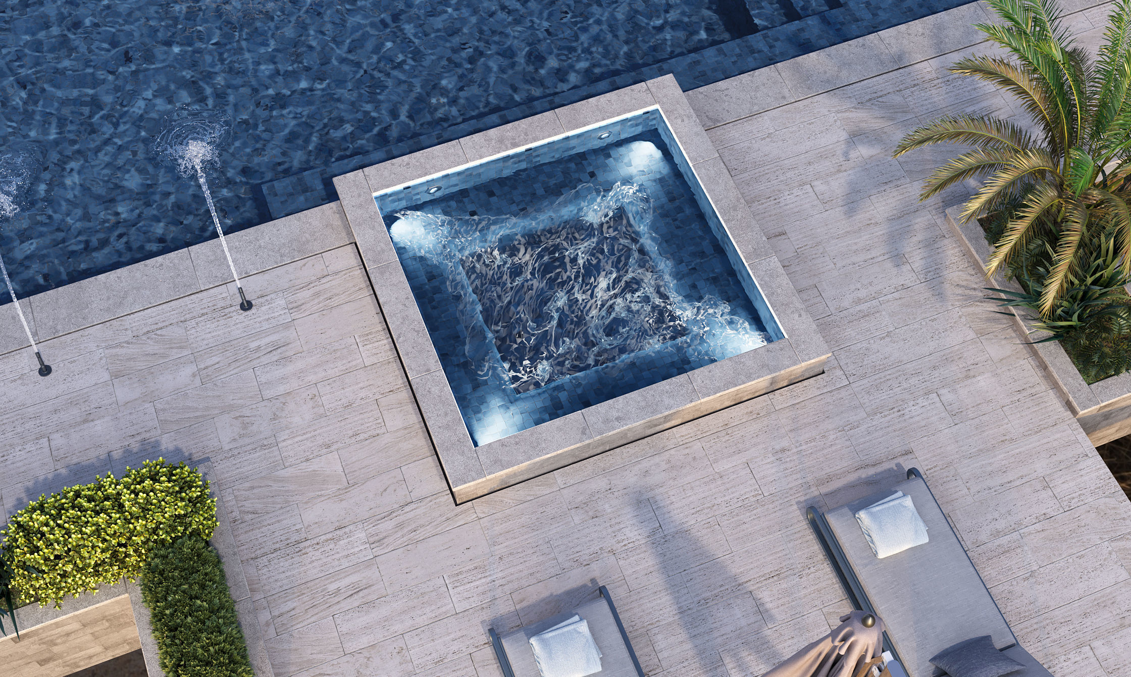 Swimming Pool 11 3D model_16