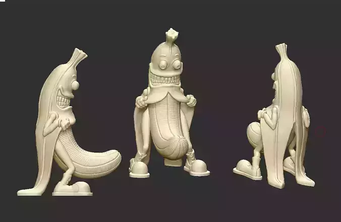 banana 1 3D print model