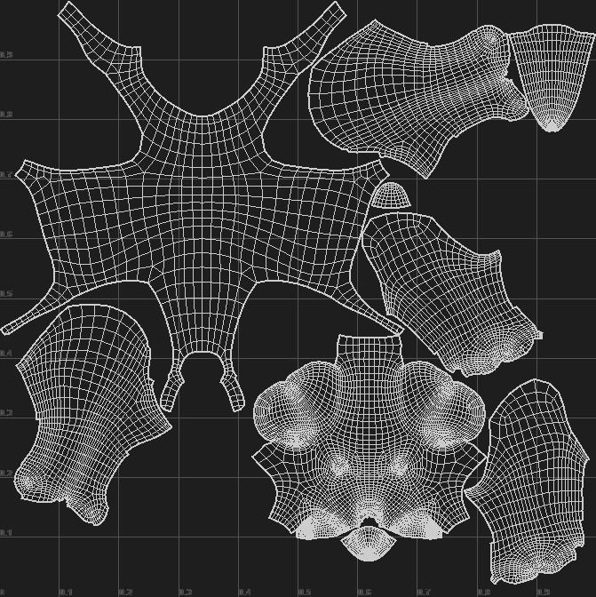 Cartoon Dog Rigged Low-poly 3D model_25