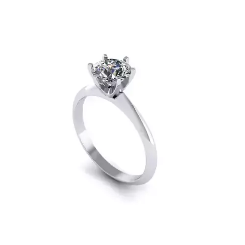 Solitaire Women Diamond Ring R83