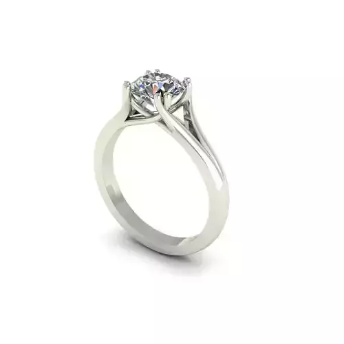Diamond Women Engagement Ring R126