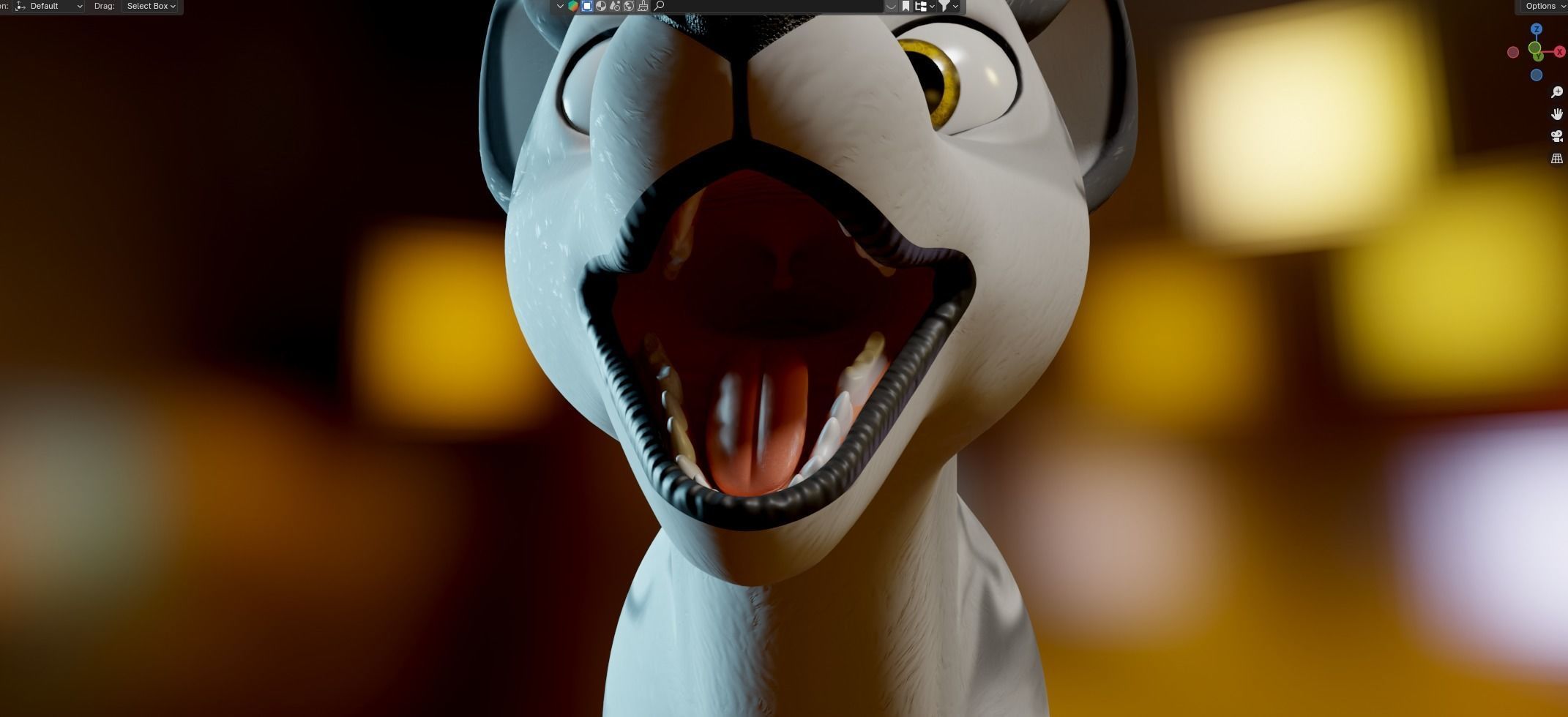 Kovu Wolf 3D model_61