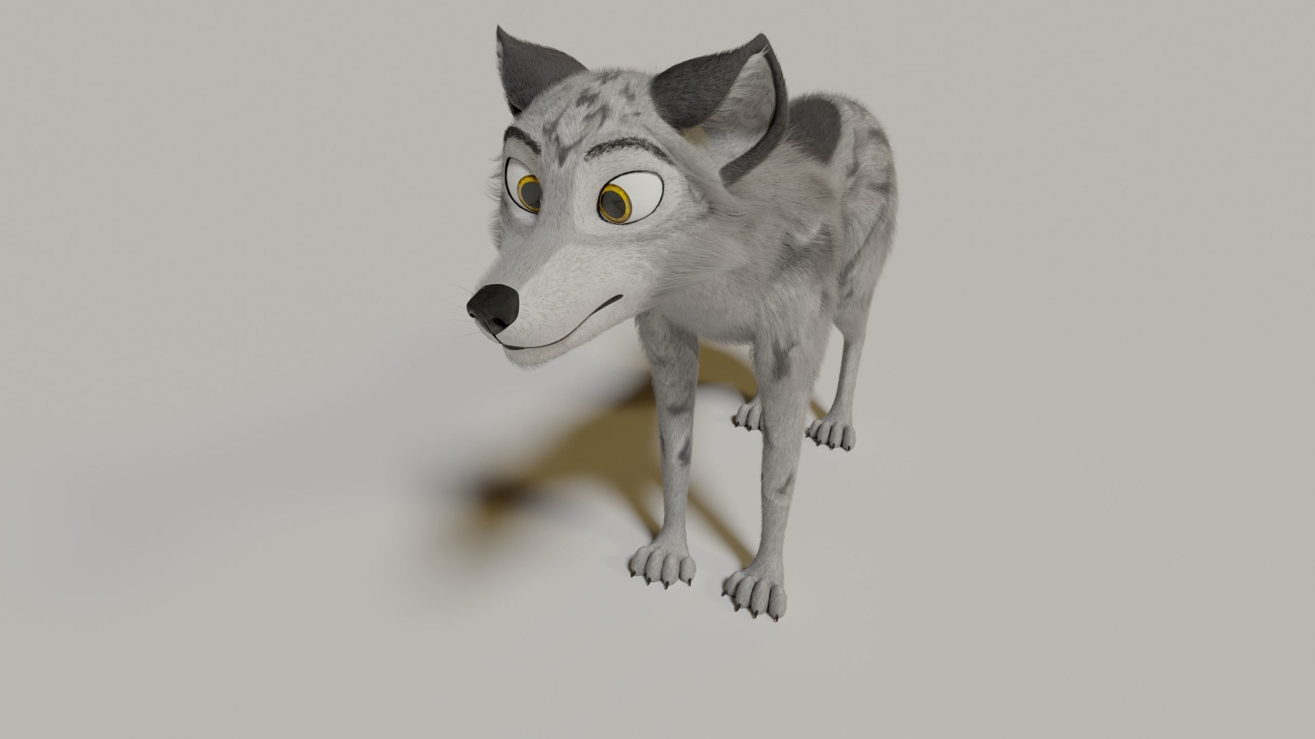 Kovu Wolf 3D model_28