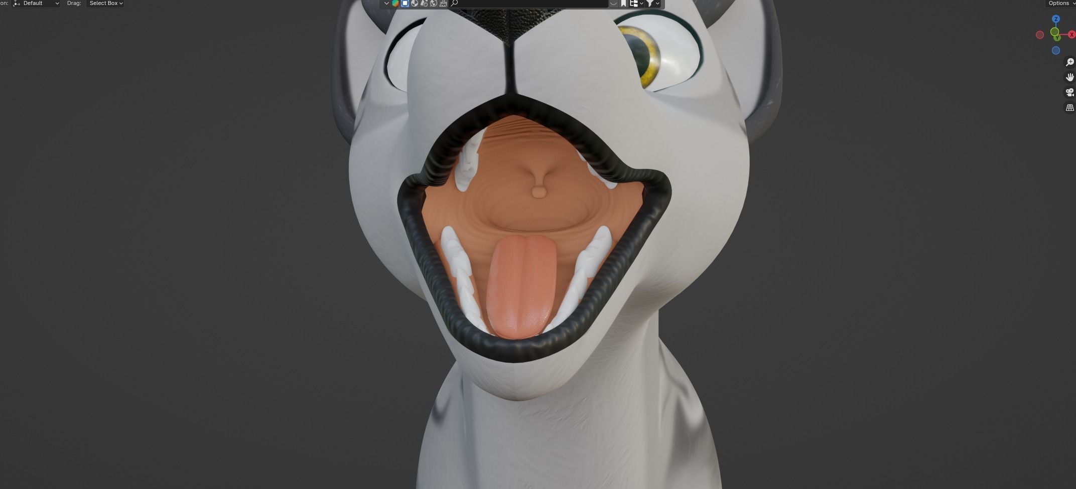 Kovu Wolf 3D model_60
