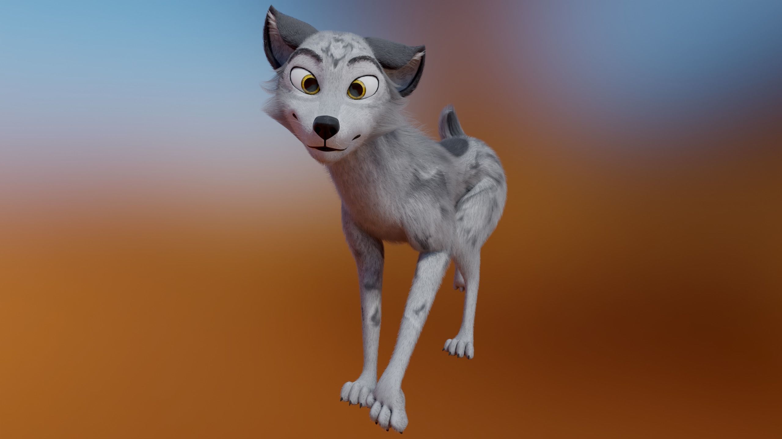 Kovu Wolf 3D model_14