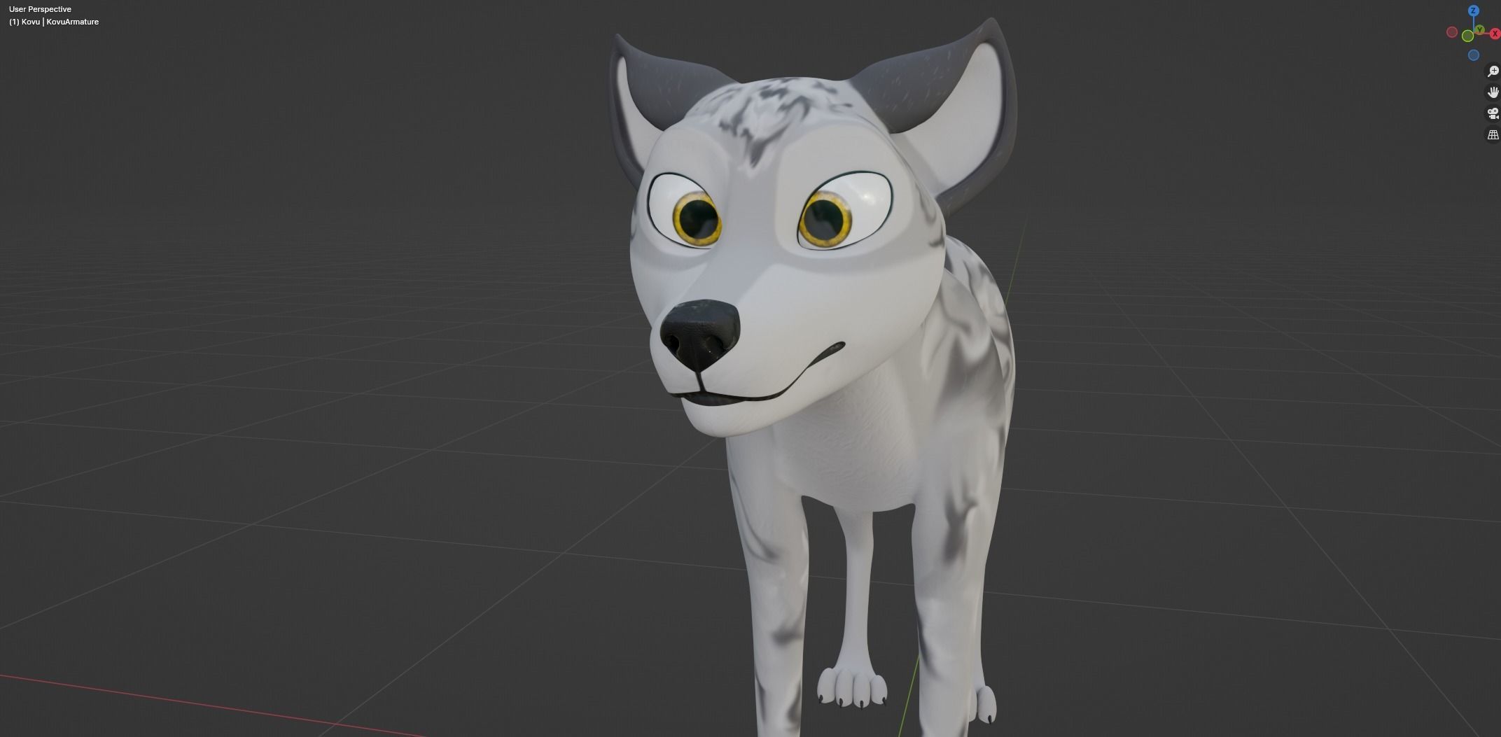 Kovu Wolf 3D model_39