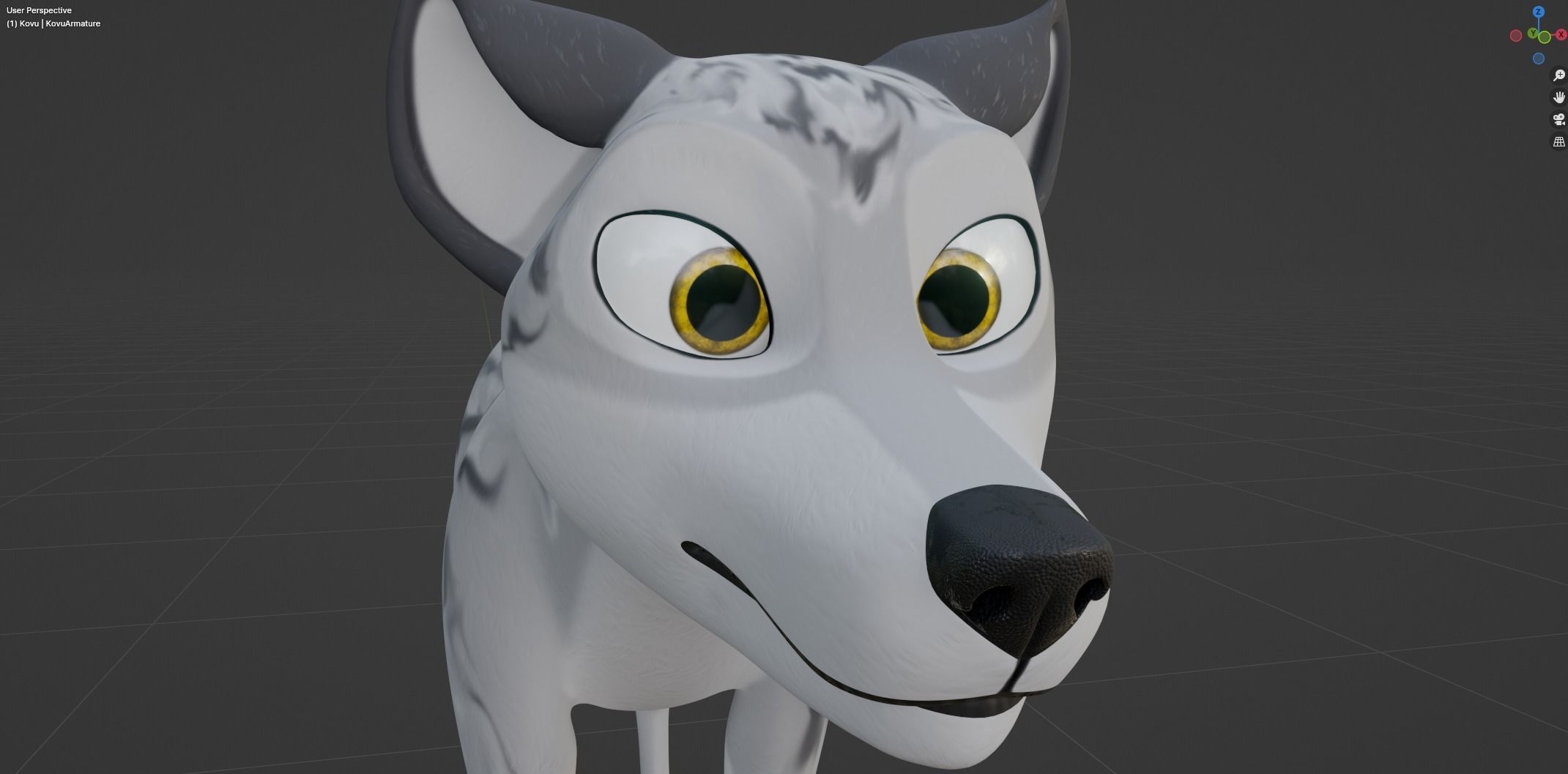 Kovu Wolf 3D model_40
