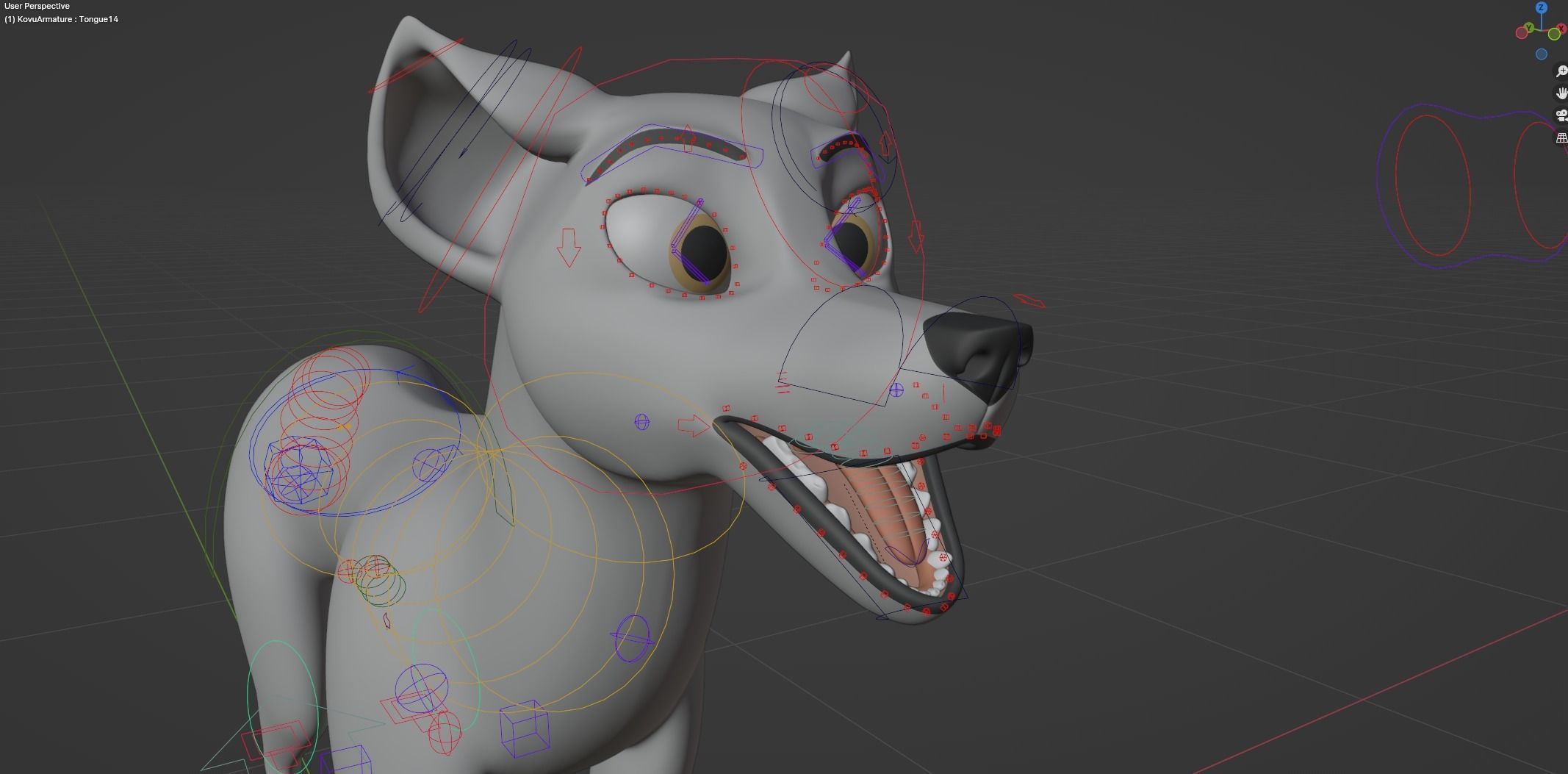 Kovu Wolf 3D model_38