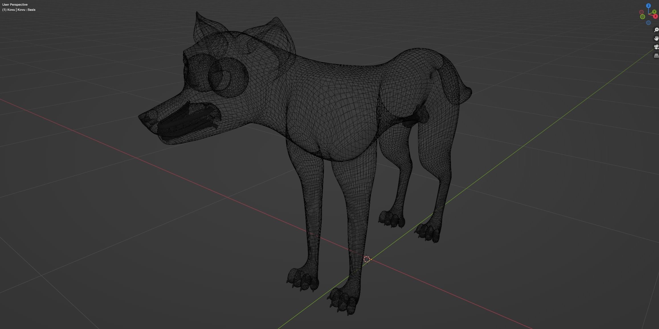 Kovu Wolf 3D model_31