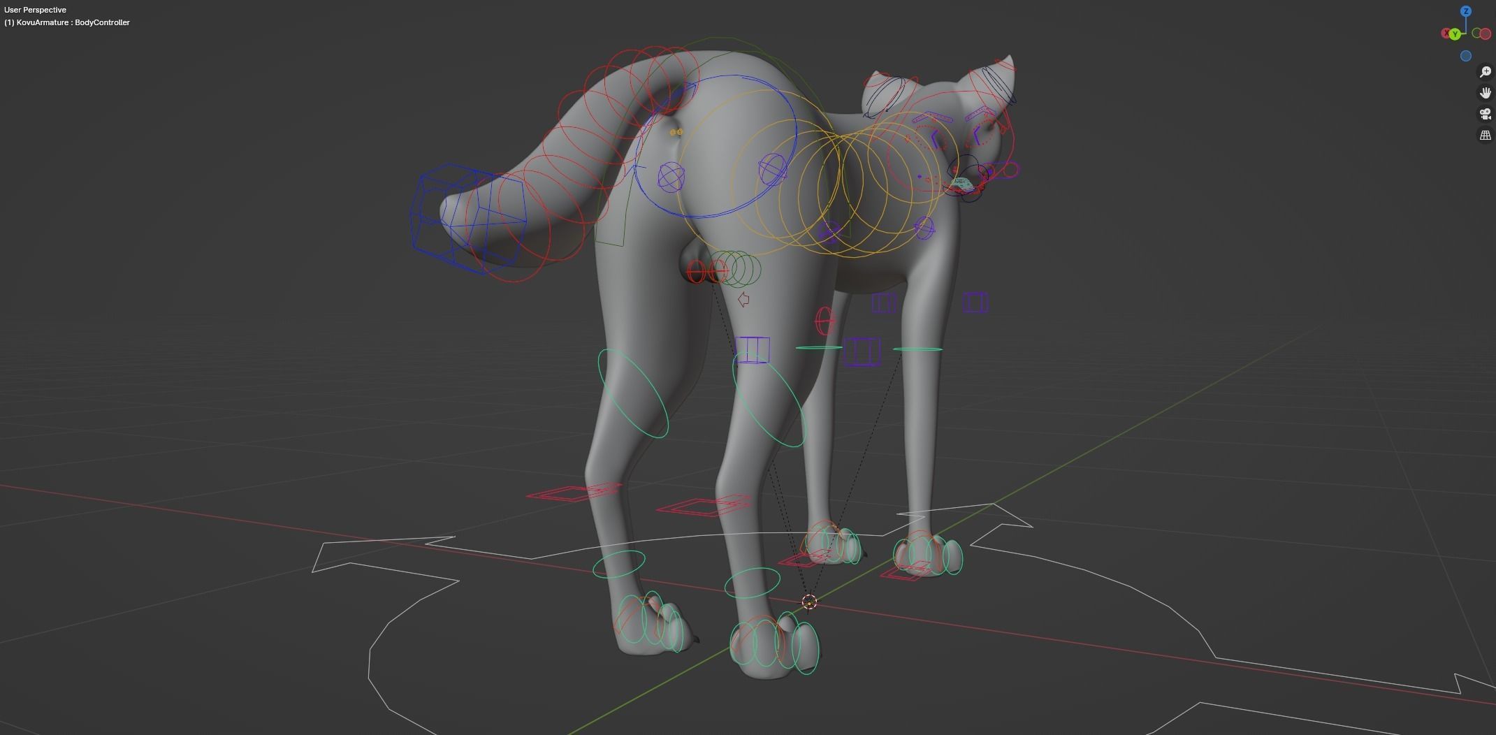 Kovu Wolf 3D model_34