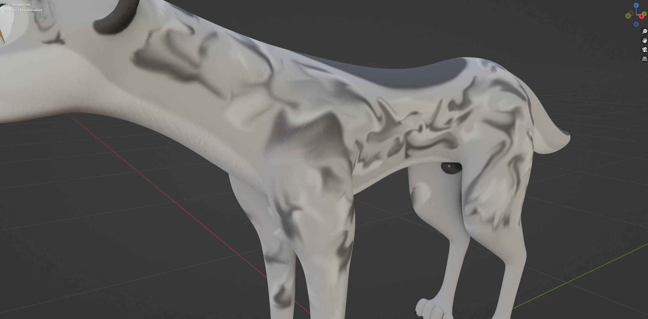 Kovu Wolf 3D model_41