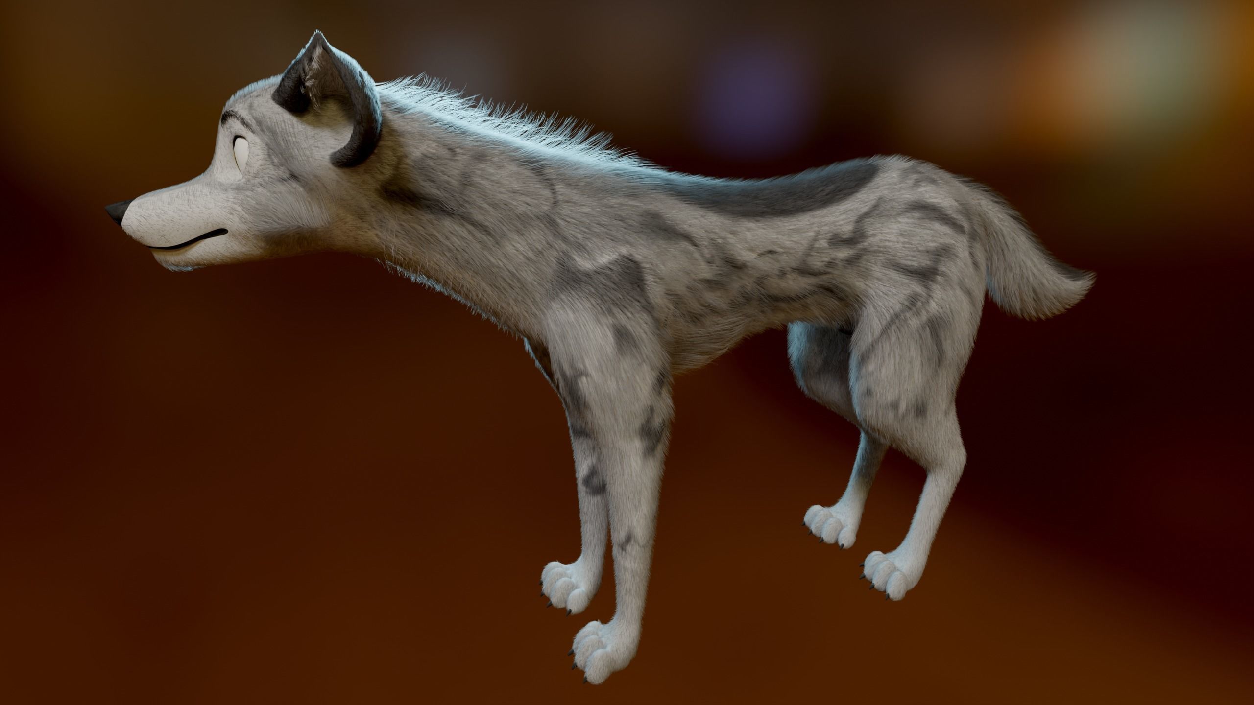 Kovu Wolf 3D model_5