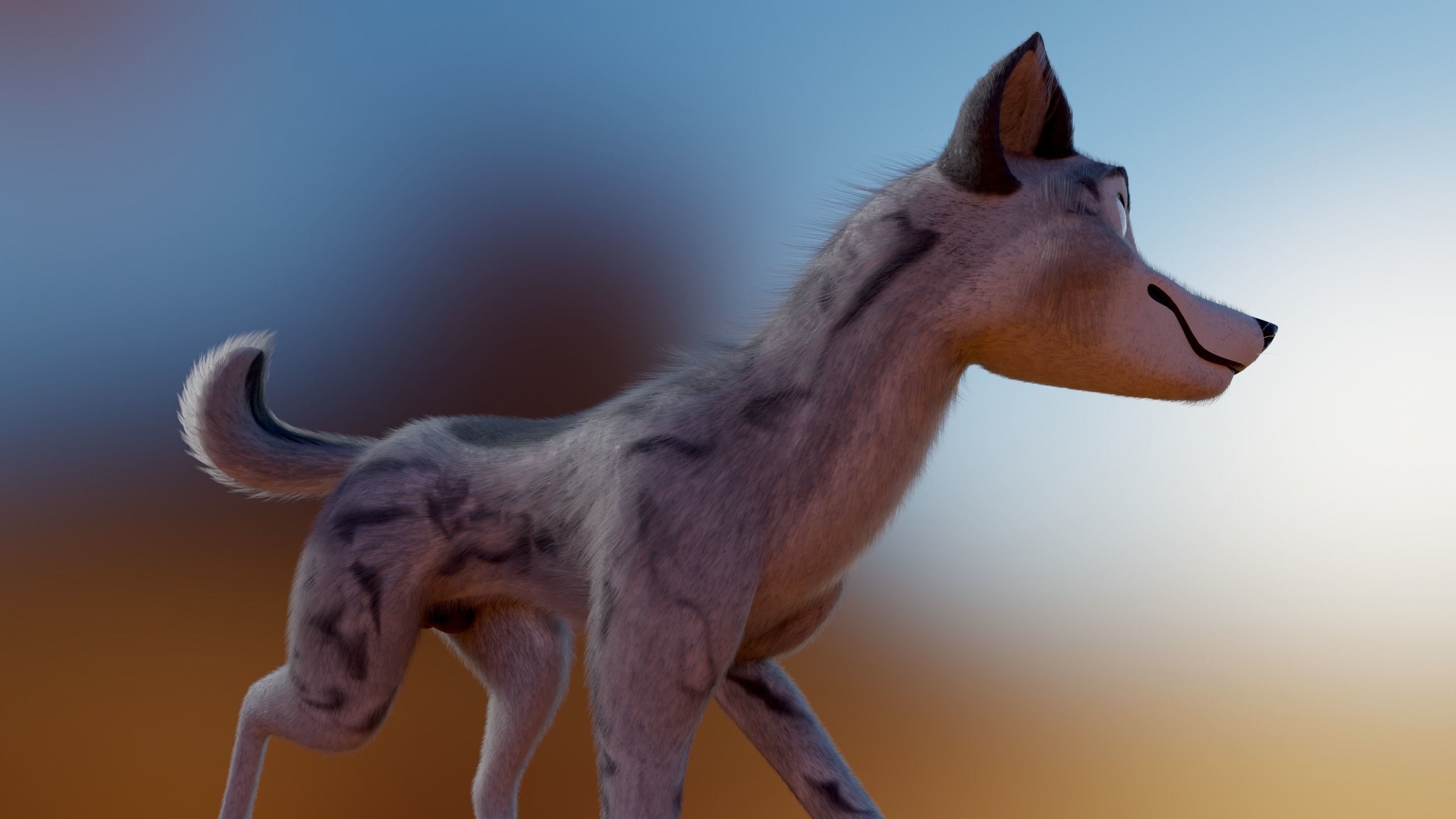 Kovu Wolf 3D model_20