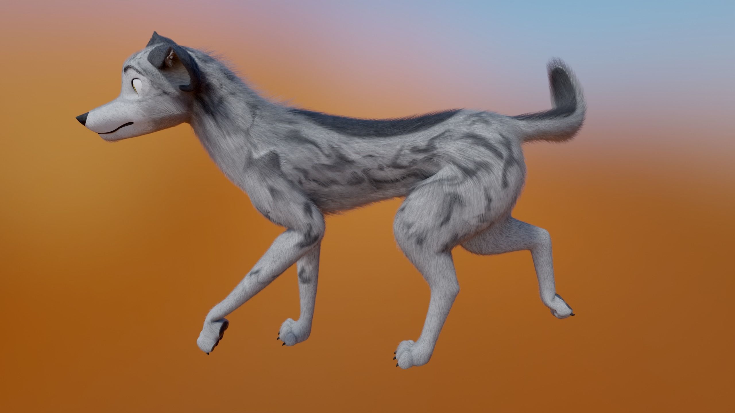 Kovu Wolf 3D model_16