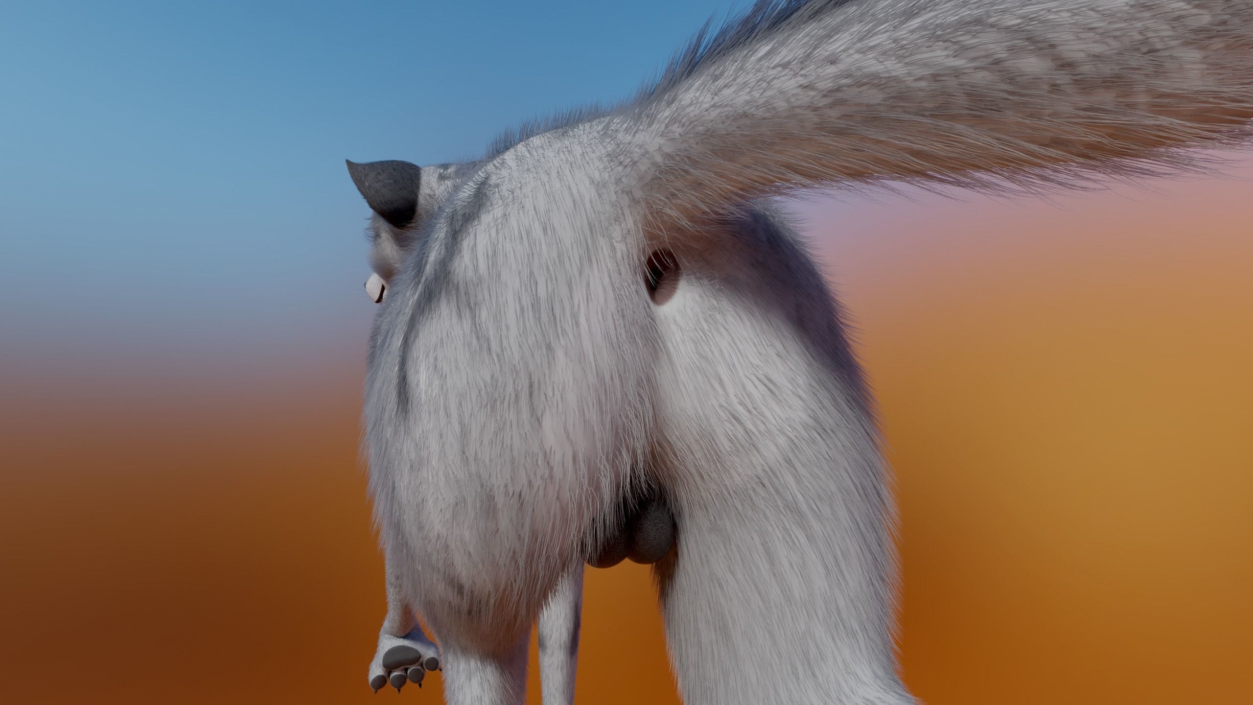 Kovu Wolf 3D model_19